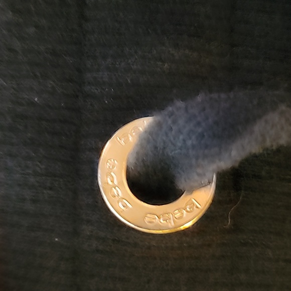 BEBE Black/Gold Jogger Sweat Pants - Picture 4 of 12